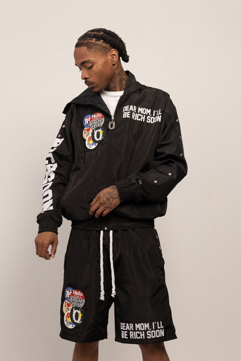 DEAR MOM BLK LS SET