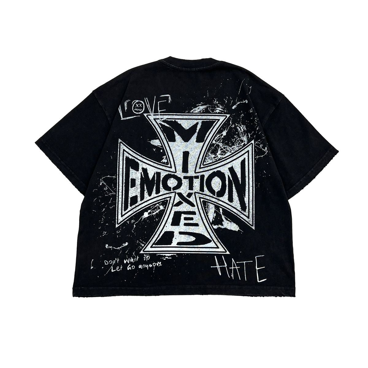 Black “Chaos” Tee