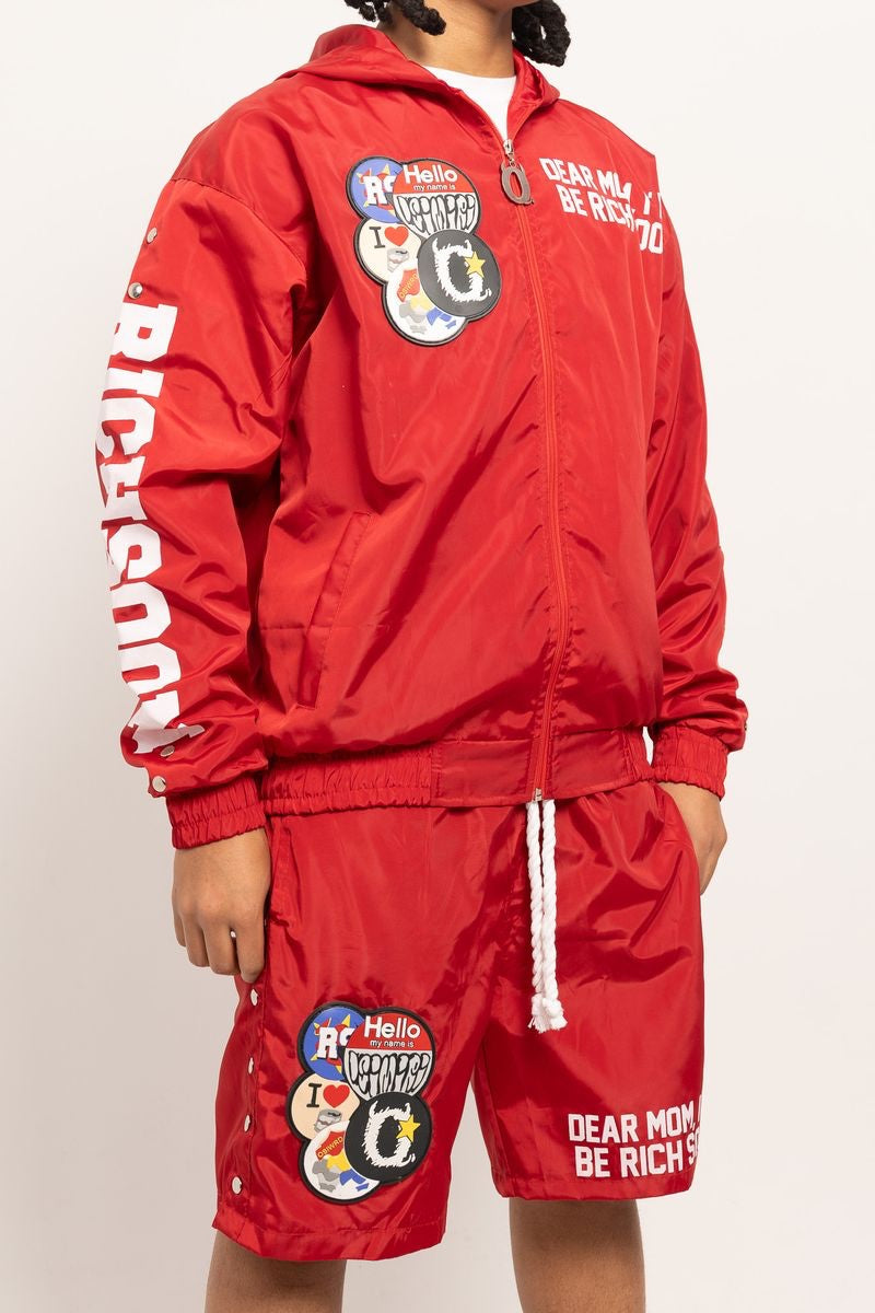 DEAR MOM RED SET LS