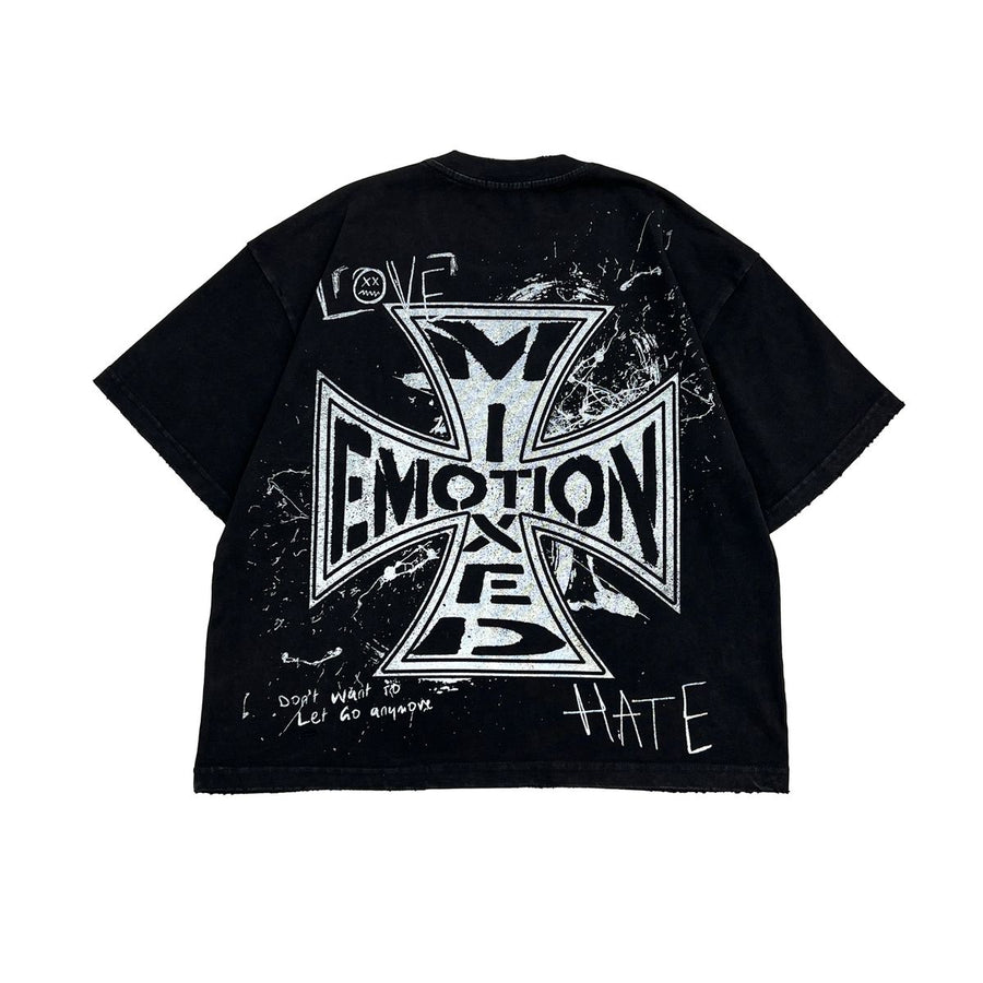 Black “Chaos” Tee