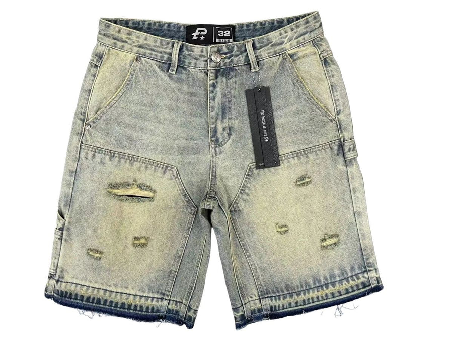 Politics Shorts - Vintage Wash