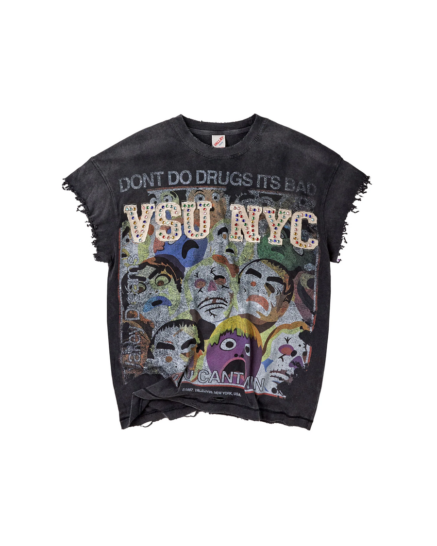 VALE FOREVER NO DRUGS TANK [BLACK]