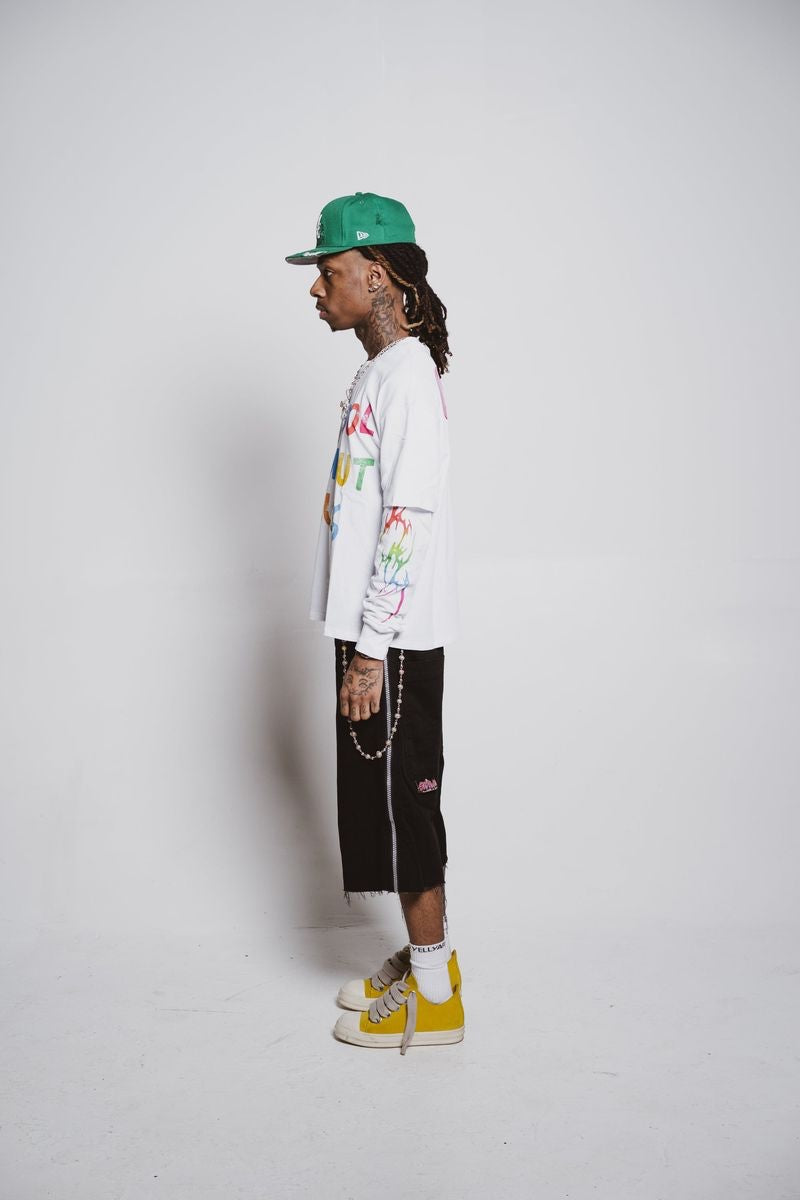Cool Without Drugs White Double Layer