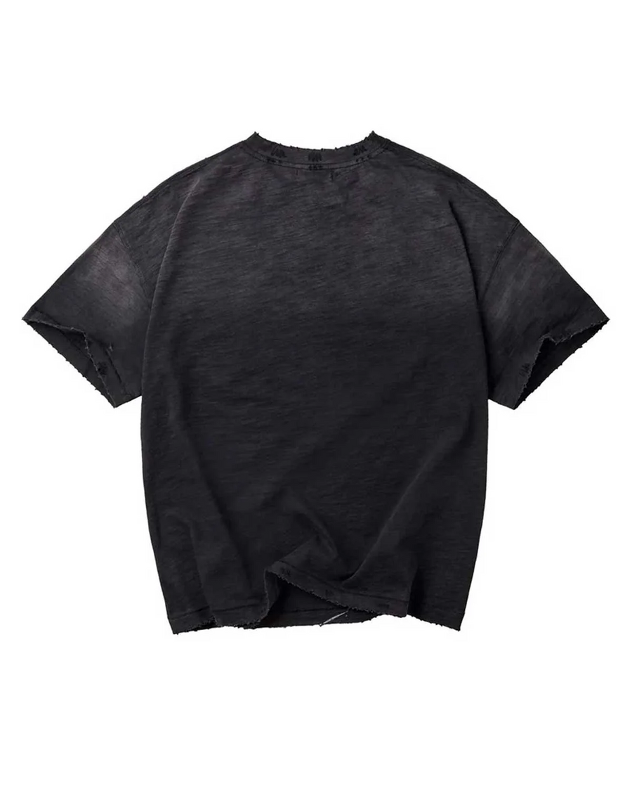 VALE FOREVER SMILEY FACE TEE BLACK