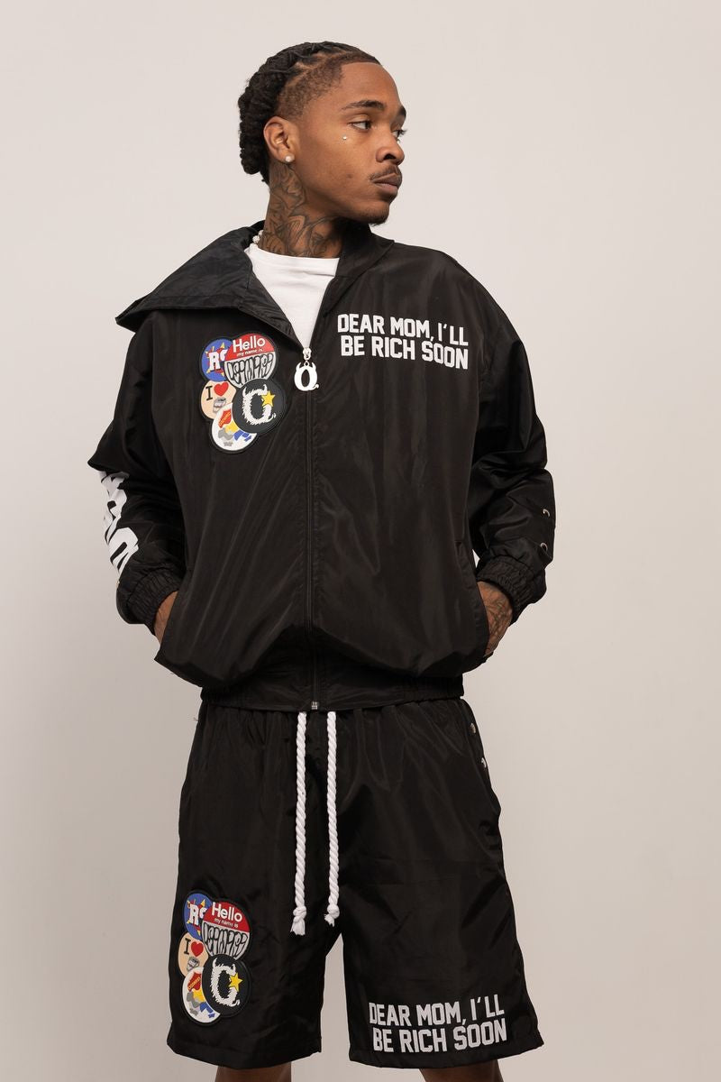 DEAR MOM BLK LS SET